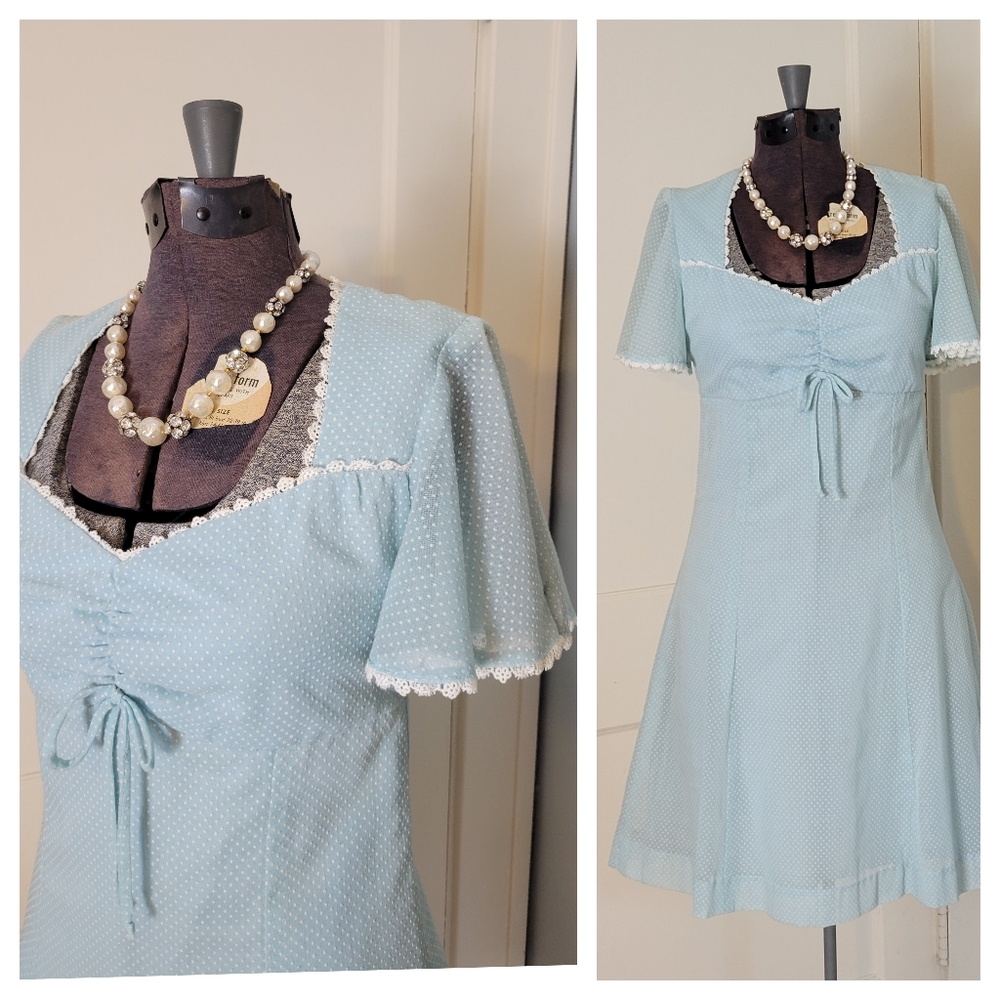 California Charmer Swiss Dot Dress